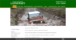 Desktop Screenshot of landcraft4x4.co.uk